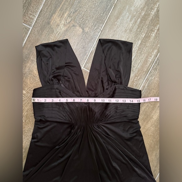 BCBGMaxAzria Black Sleeveless Ruched top NWOT - Picture 6 of 8